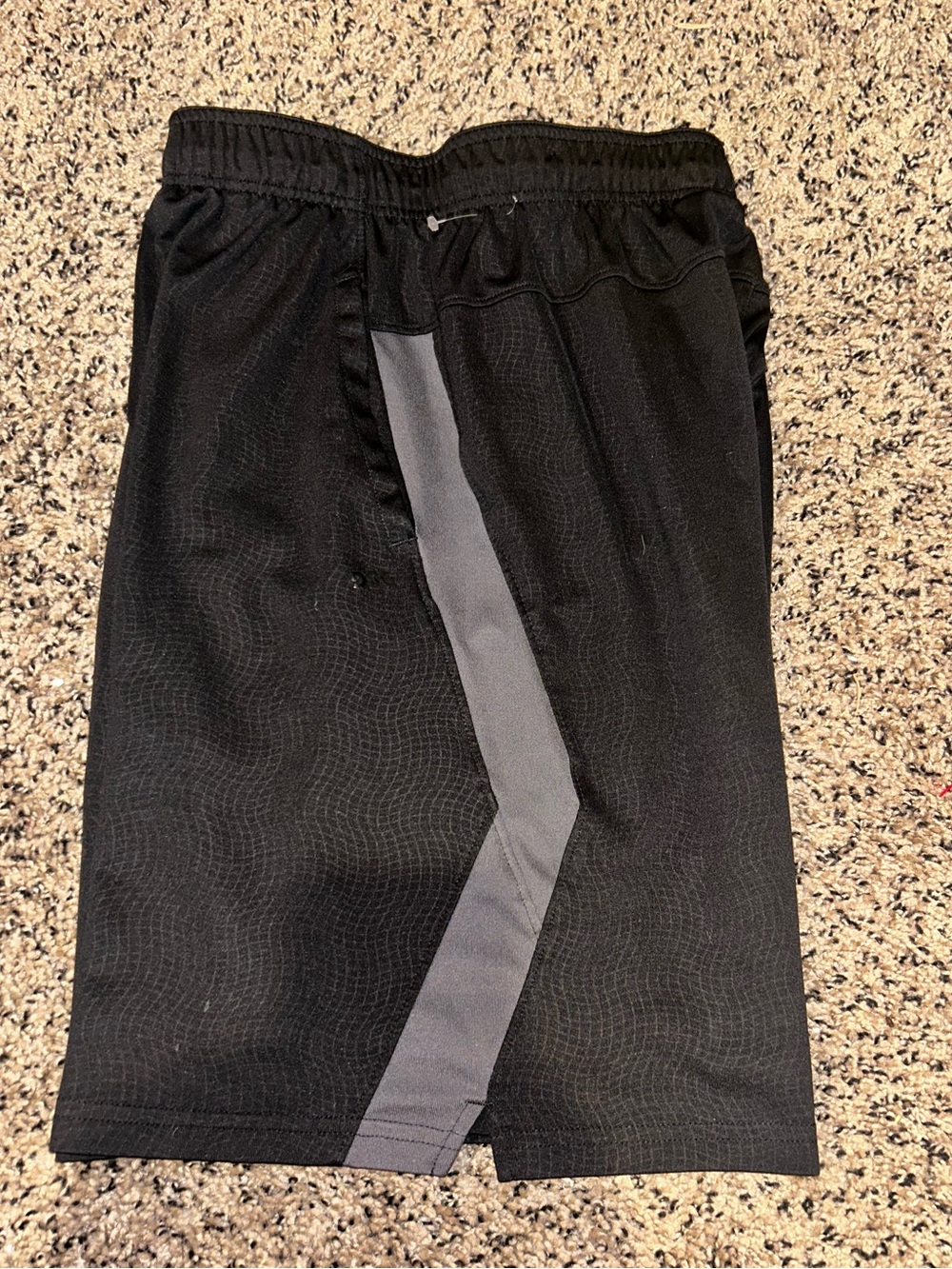 DSG Black Performance Shorts with Elastic Waist 18 XL